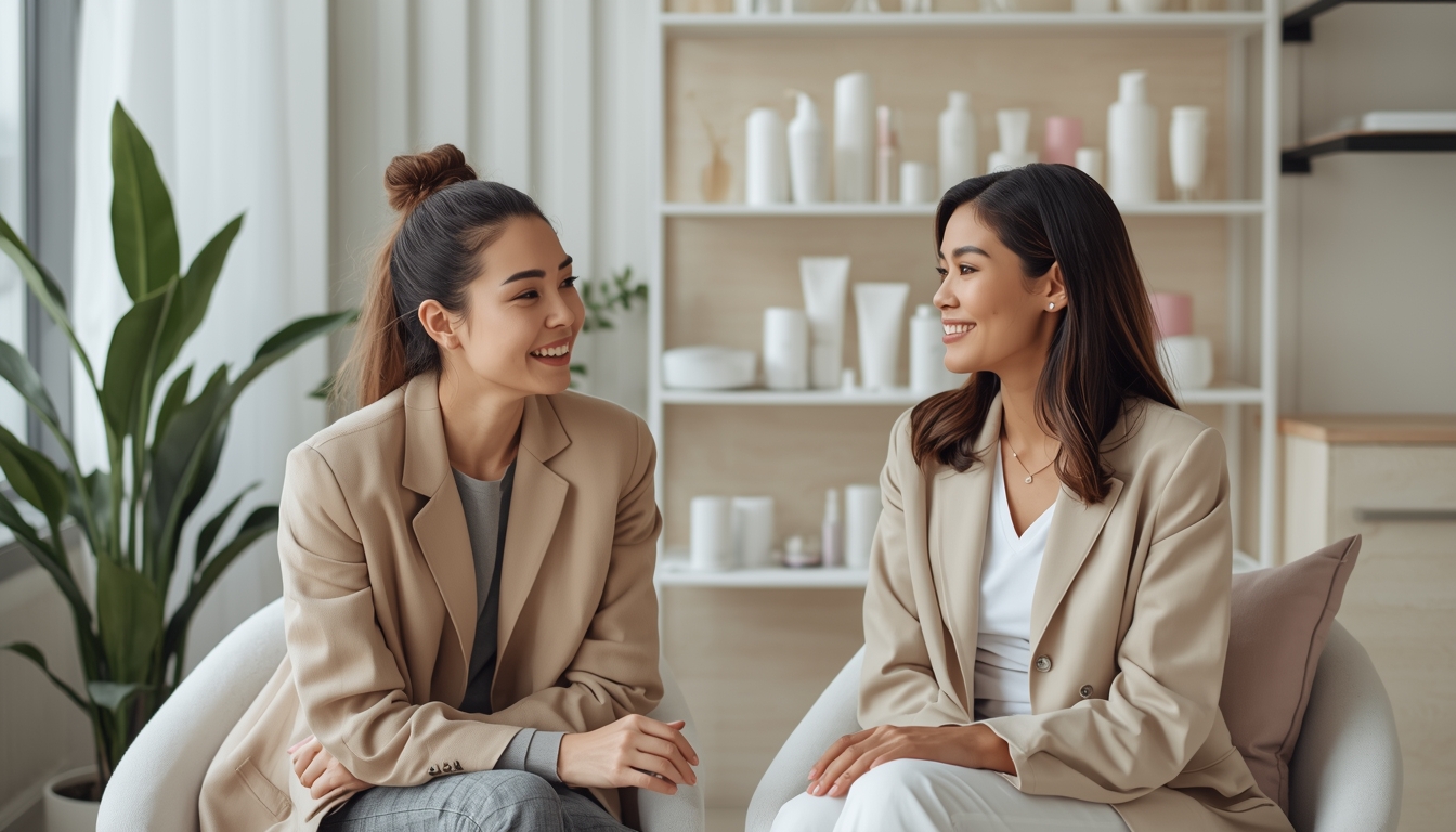 经络调理方向咨询氛围图